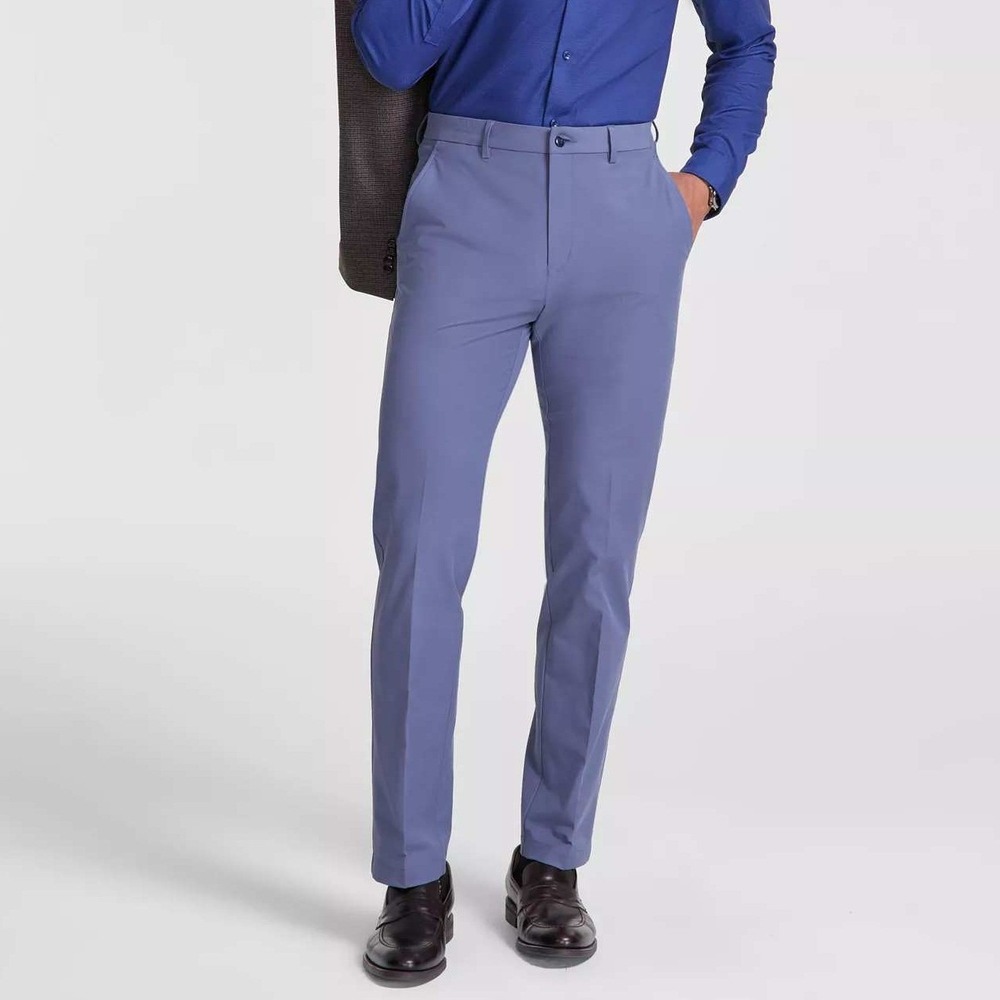 Michael Kors Dress Pants Mens‎ 38x32 Blue Classic Fit Business Casual Officecore